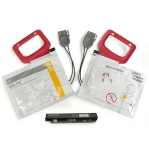 Electrodo adulto Physio-Control CHARGE-PAK Quickpak Batería de carga y dos juegos de electrodos